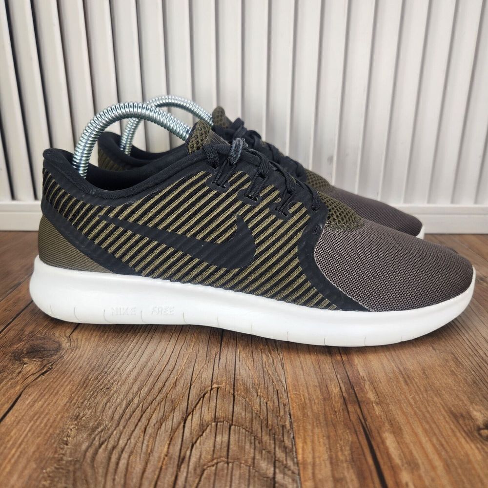 Nike Free RN 2016 CNTR Women Sz 8.5 (Men 7) Green Running Workout Sneakers Shoes